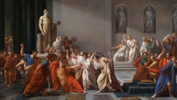 La Morte di Cesare (The Death of Caesar) by Vincenzo Camuccini, circa 1804-1805