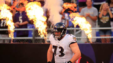 BALTIMORE, MD - AUGUST 07: Guard Marshal Yanda
