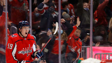 Aliaksei Protas, Washington Capitals Mandatory Credit: Geoff Burke-USA TODAY Sports