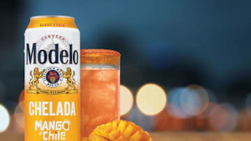 Modelo Chelada Mango y Chile. Image Courtesy Modelo