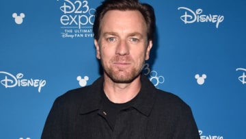 ANAHEIM, CALIFORNIA - AUGUST 23: Ewan McGregor of 'Untitled Obi-Wan Kenobi Series' took part today in the Disney+ Showcase at Disney‚Äôs D23 EXPO 2019 in Anaheim, Calif. 'Untitled Obi-Wan Kenobi Series' will stream exclusively on Disney+, which launches November 12. (Photo by Alberto E. Rodriguez/Getty Images for Disney)