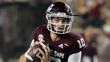 Zach Calzada, Texas A&M football (Photo by Bob Levey/Getty Images)