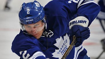 TORONTO, CANADA - MARCH 31: Luke Schenn