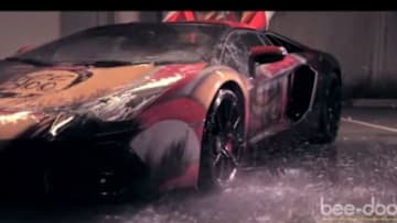 This Iron Man Lamborghini Aventador Paint Job Will Blow Your Mind