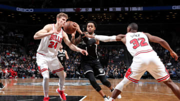 Brooklyn Nets D'Angelo Russell. Mandatory Copyright Notice: Copyright 2019 NBAE (Photo by Nathaniel S. Butler/NBAE via Getty Images)