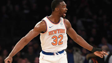 NEW YORK, NEW YORK - FEBRUARY 28: Noah Vonleh #32 of the New York Knicks. (Photo by Sarah Stier/Getty Images)`