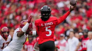 Cincinnati Bearcats take on Iowa State Cyclones at Nippert Stadium in 2023.