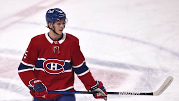 Feb 02, 2021; Montreal, Quebec, CAN; Montreal Canadiens Jesperi Kotkaniemi Mandatory Credit: Jean-Yves Ahern-USA TODAY Sports