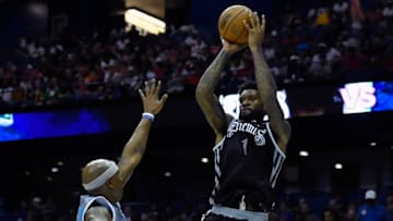 OKC Thunder: Perry Jones III (1) of the BIG3 Enemies (Photo by Quinn Harris/Icon Sportswire via Getty Images)