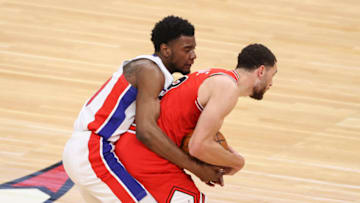 Josh Jackson, Zach LaVine, Chicago Bulls Mandatory Credit: Kamil Krzaczynski-USA TODAY Sports
