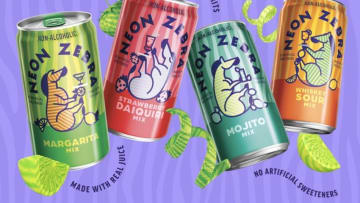 Neon Zebra, canned cocktail mixer photo provided by PepsiCo