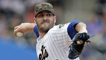 May 30, 2016; New York City, NY, USA; New York Mets starting pitcher Matt Harvey (33) pitches against the Chicago White Sox during the fourth inning at Citi Field. Mandatory Credit: Adam Hunger-USA TODAY Sports