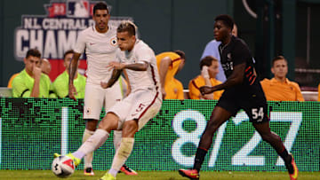 ST LOUIS, MO - AUGUST 01: Leandro Paredes