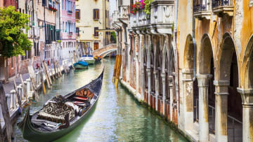 There's a gondola in Venice with your name on it.