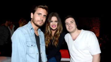 HOLLYWOOD, CA - MARCH 28: TV personalities Scott Disick, Khloe Kardashian and Vincent "Vinny" Guadagnino attend the launch of McDonald's Premium McWrap at Paramount Studios on March 28, 2013 in Hollywood, California. (Photo by Chris Weeks/Getty Images for McWraps)