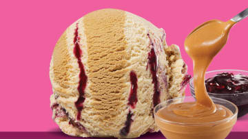 Baskin Robbins PB 'n J Ice Cream, photo provided by Baskin Robbins