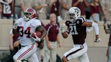 COLLEGE STATION, TX - OCTOBER 07: Damien Harris