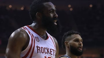 HOUSTON, TX - MAY 05: James Harden