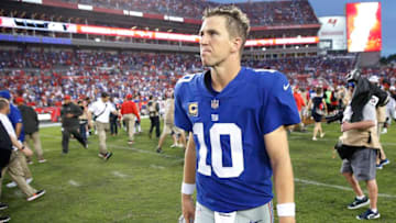 TAMPA, FL - OCTOBER 01: Eli Manning (Photo by Joe Robbins/Getty Images)