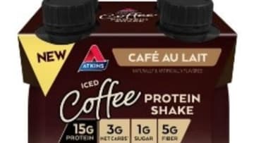 New Iced Coffee Protein Shakes, photo provided by Atkins