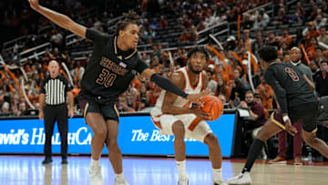 Tyrese Hunter, Texas basketball. Mandatory Credit: Scott Wachter-USA TODAY Sports