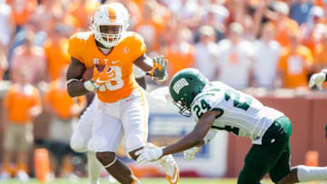 KNOXVILLE, TN - SEPTEMBER 17: Tight end Jason Croom