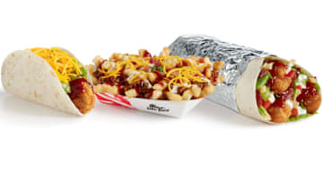 New Del Taco Honey Chipotle BBQ menu, photo provided by Del Taco