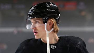 Oskar Lindblom, Philadelphia Flyers (Photo by Mitchell Leff/Getty Images)