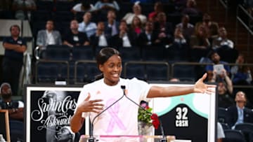 NEW YORK, NY - SEPTEMBER 7: Swin Cash