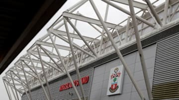 St Mary's Stadium, home to English Premier League Club Southampton FC, is pictured in Southampton, southern England on April 17, 2020. (Photo by Adrian DENNIS / AFP) (Photo by ADRIAN DENNIS/AFP via Getty Images)