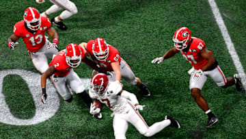 ATLANTA, GA - JANUARY 08: Trevon Diggs