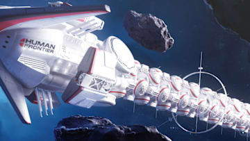 The Human Frontier is a brand new original audio drama from Nicholas Briggs.Image Courtesy Big Finish Productions