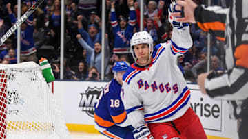 New York Rangers defenseman Tony DeAngelo (77) Mandatory Credit: Dennis Schneidler-USA TODAY Sports