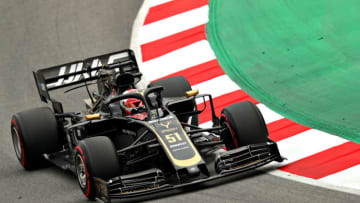 MONTMELO, SPAIN - FEBRUARY 20: Pietro Fittipaldi of Brazil driving the (51) Haas F1 Team VF-19 Ferrari on track during day three of F1 Winter Testing at Circuit de Catalunya on February 20, 2019 in Montmelo, Spain. (Photo by Dan Istitene/Getty Images)