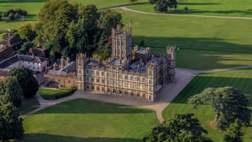 Highclere Castle, the filming location for Downton Abbey.
