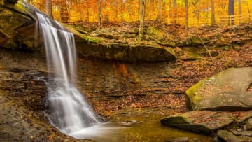 Cuyahoga Valley National Park in Autumn.