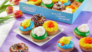 Krispy Kreme Spring mini doughnuts, photo provided by Krispy Kreme