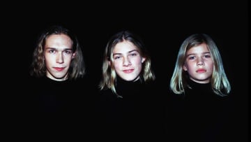 The Hanson brothers photographed in 1997, when "MMMBop" was topping the charts.