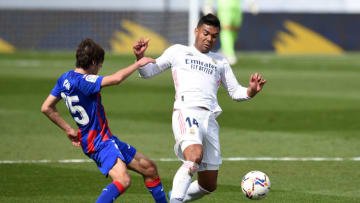 Real Madrid, Casemiro, Bryan Gil (Photo by Denis Doyle/Getty Images)