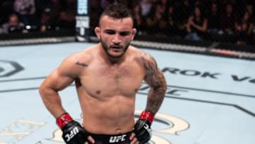 RIO DE JANEIRO, BRAZIL - MAY 12: John Lineker of the Brazil celebrates victory over Brian Kelleher of the United States in their bantamweight bout during the UFC 224 event at Jeunesse Arena on May 12, 2018 in Rio de Janeiro, Brazil. (Photo by Buda Mendes/Zuffa LLC/Zuffa LLC)