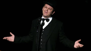 John C. Reilly performing at the 4th Annual S.T.A.G.E. Event in 2003.