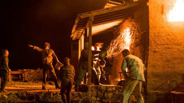 Fire at the Broke Jaw Ranch - Fear The Walking Dead, AMC