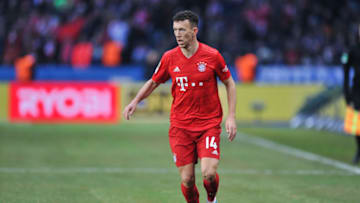 BERLIN, GERMANY - JANUARY 19: Ivan Perisic of Bayern Munich in action during the Bundesliga match between Hertha BSC and FC Bayern Muenchen at Olympiastadion on January 19, 2020 in Berlin, Germany. (Photo by PressFocus/MB Media/Getty Images)
