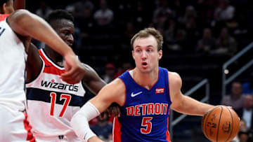 Detroit Pistons Luke Kennard. (Photo by Will Newton/Getty Images)