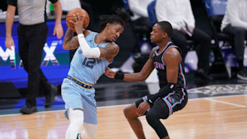 Ja Morant, Memphis Grizzlies Mandatory Credit: Cary Edmondson-USA TODAY Sports