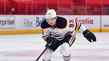 Ryan Nugent-Hopkins #93, Edmonton Oilers(Photo by Minas Panagiotakis/Getty Images)