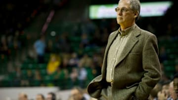 WACO, TX - DECEMBER 17: Head coach Eddie Payne of the USC Upstate Spartans looks on against the Baylor University Bears on December 17, 2012 at the Ferrell Center in Waco, Texas. (Photo by Cooper Neill/Getty Images)