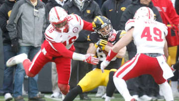 IOWA CITY, IA- NOVEMBER 25: Safety Antonio Reed