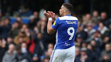 Birmingham City's Che Adams applauds the fans during the Sky Bet Championship match at St Andrew's Trillion Trophy Stadium Birmingham City v Wigan Athletic - Sky Bet Championship - St Andrew's Trillion Trophy Stadium 27-04-2019 . (Photo by Barrington Coombs/EMPICS/PA Images via Getty Images)