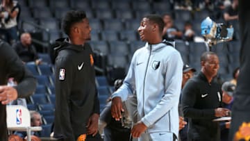 Deandre Ayton Jaren Jackson Jr Memphis Grizzlies (Photo by Ned Dishman/NBAE via Getty Images)